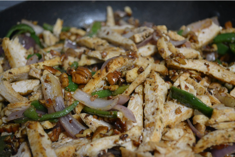 Savory Pecan Mexican Chicken