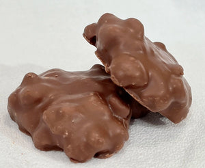 Milk Chocolate Pecan Caramel Clusters