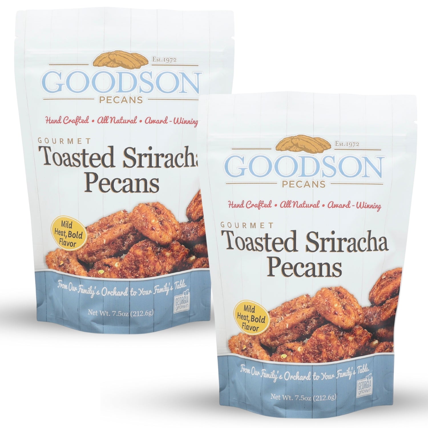 Toasted Sriracha Pecans