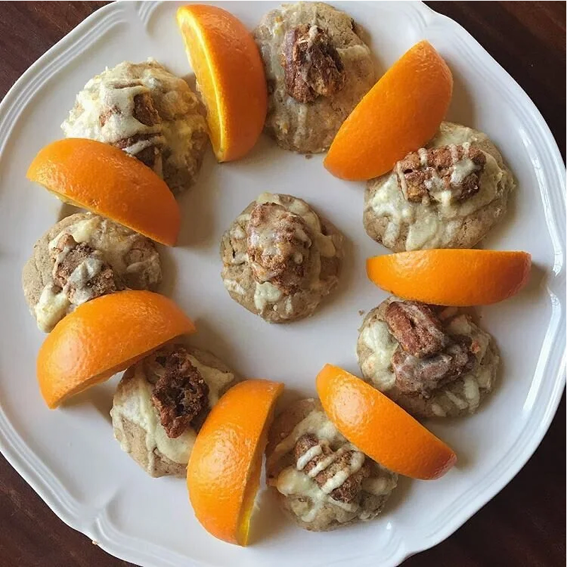 Citrus Pecan Cookies