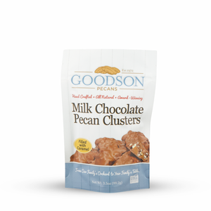 Milk Chocolate Pecan Caramel Clusters