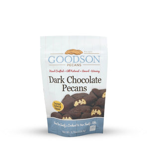 Goodson Pecans Dark Chocolate Bag 3.75oz