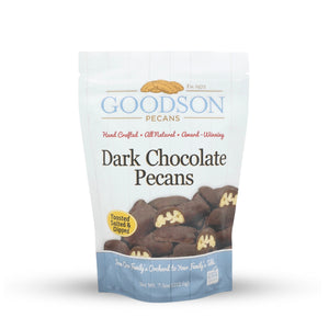Goodson Pecans Dark Chocolate Bag 7.5oz