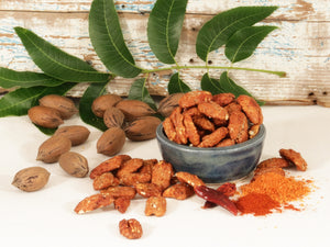 Toasted Sriracha Pecans